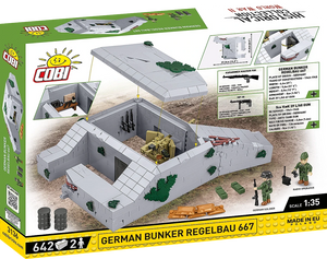COBI 3136 - German Bunker Regelbau 667