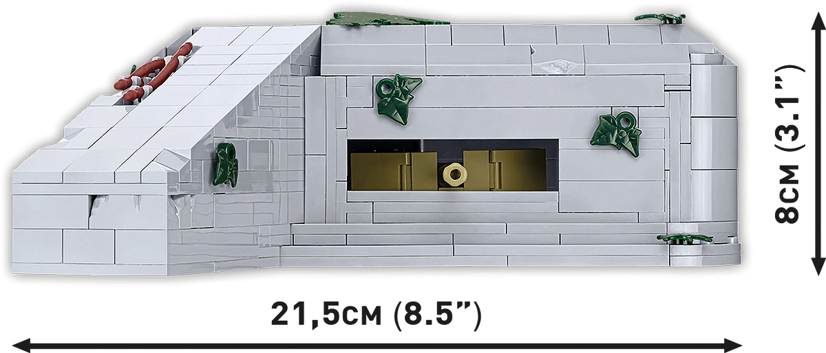 COBI 3136 - German Bunker Regelbau 667