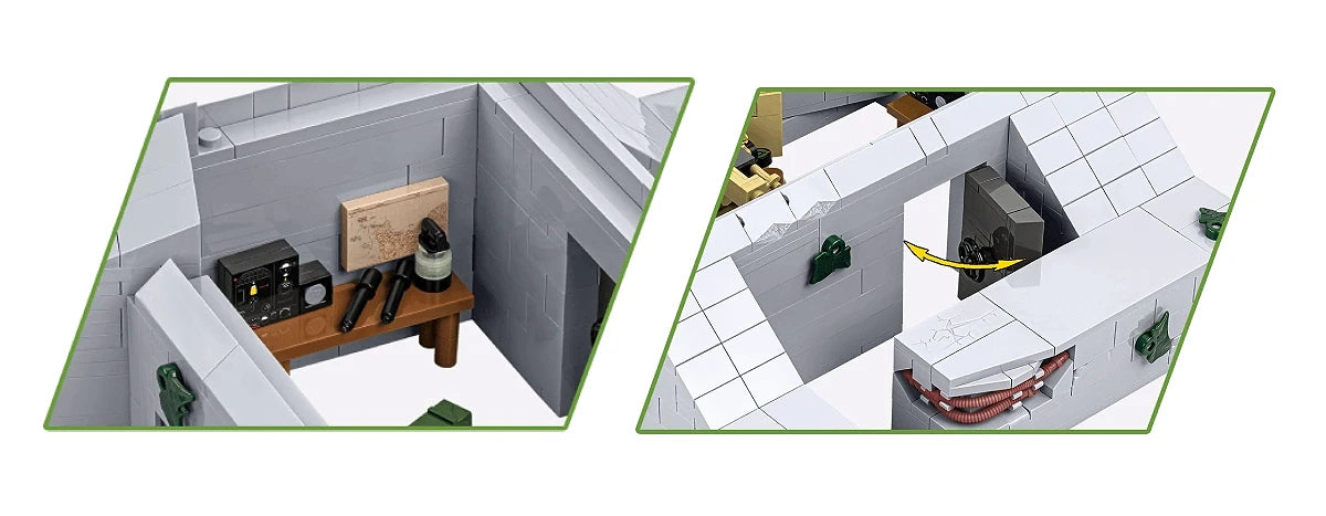 COBI 3136 - German Bunker Regelbau 667