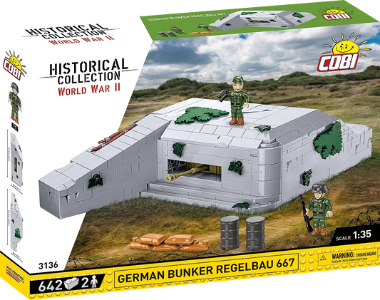 COBI 3136 - German Bunker Regelbau 667