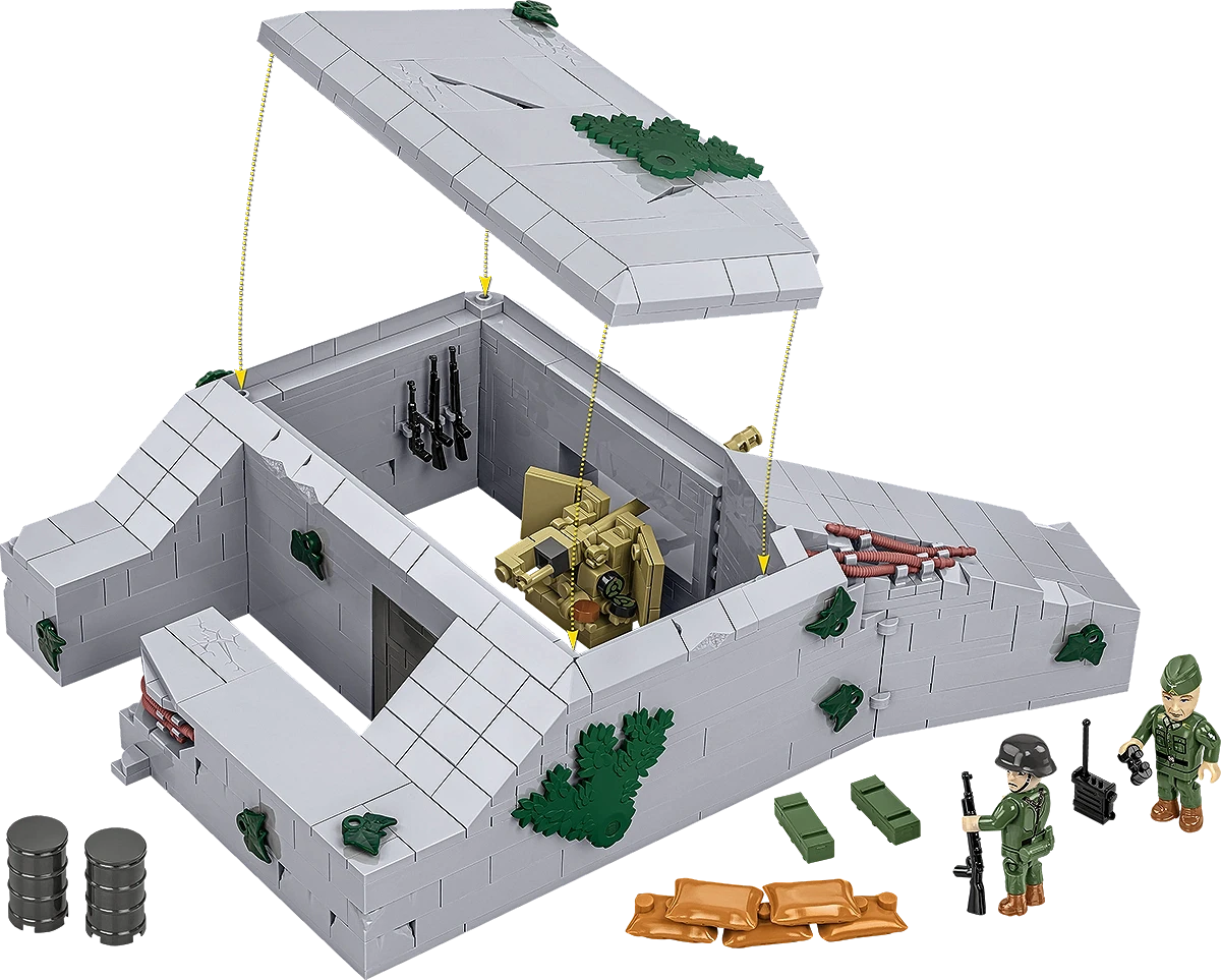 COBI 3136 - German Bunker Regelbau 667
