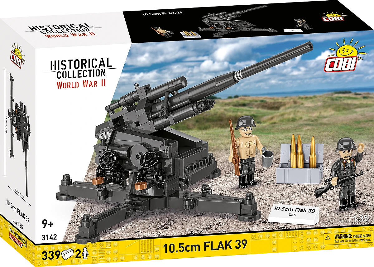 COBI 3142 - 10,5 cm Flak 39
