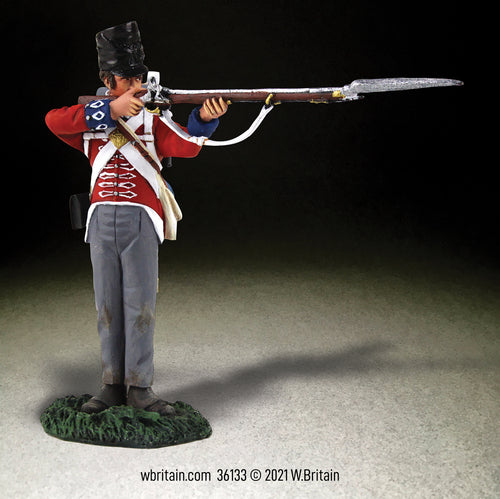 WBrtitain 36133 - British 1st Foot Guard Battalion Company Standing Firing