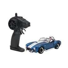 Laden Sie das Bild in den Galerie-Viewer, Kyosho First Mini-Z 1:28 Shelby Cobra 427 S/C 1960 Bleue
