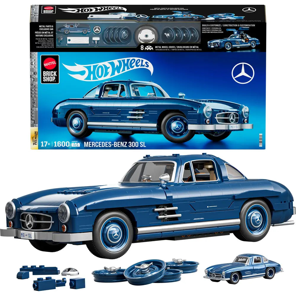 Mattel Bricks - Hot Wheels Mercedes-Benz 300SL