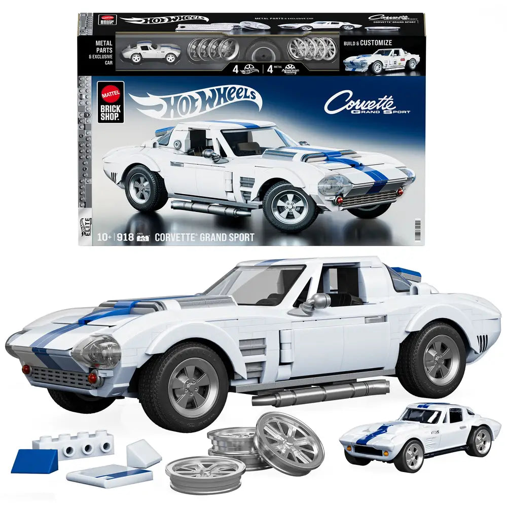 Mattel Bricks - Hot Wheels Building Elite Series Corvette