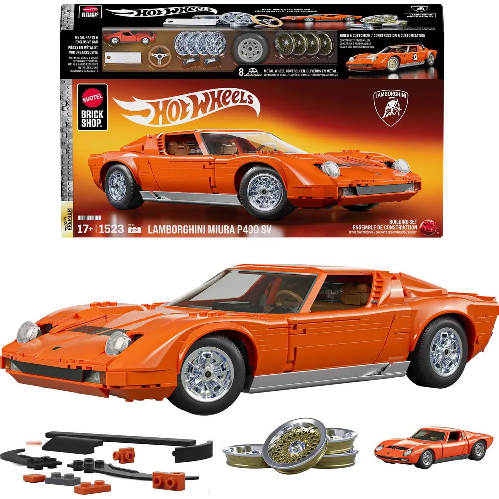 Mattel Bricks - 71 Lamborghini Miura P400 SV
