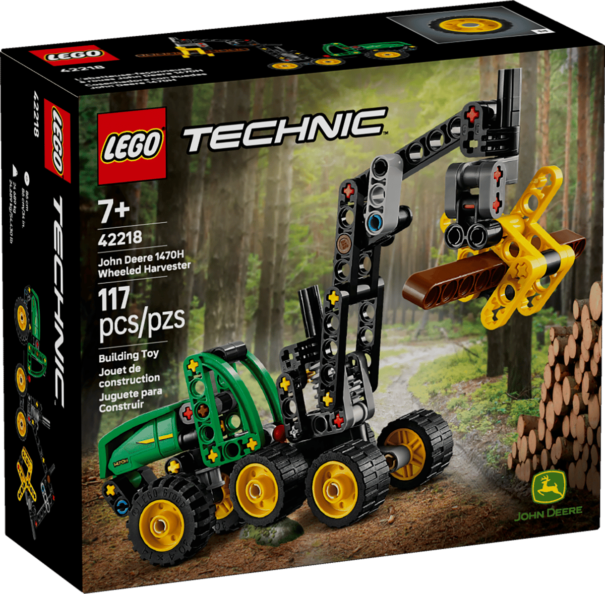 Lego 42218 - John Deere 1470H Rad-Harvester