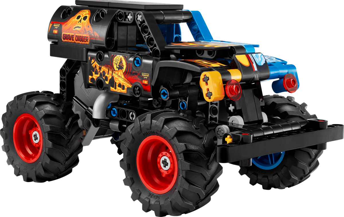 Lego 42219 - Monster Jam™ Grave Digger™ Feuer und Eis