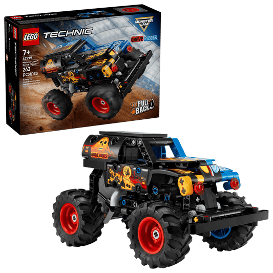 Lego 42219 - Monster Jam™ Grave Digger™ Feuer und Eis