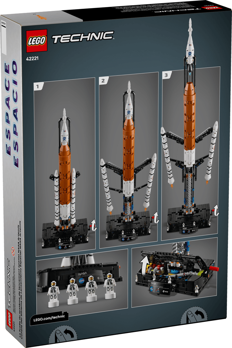 Lego 42221 - NASA Artemis SLS-Schwerlastrakete
