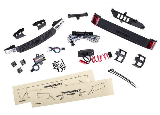 LED Head & Tail Light Kit w/ Power Supply TRX-4 Sport