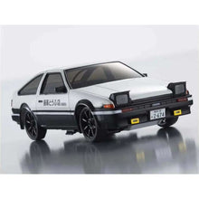 Laden Sie das Bild in den Galerie-Viewer, Kyosho First Mini-Z 1:28 Initial-D Toyota Sprinter Trueno AE86 WH/BK
