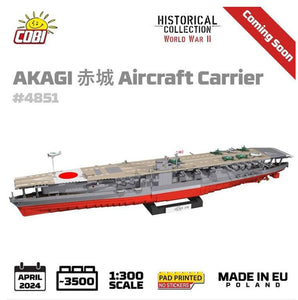 Cobi 4851 - Akagi Aircraft Carrier 1927-1942 *Vorbestellung*