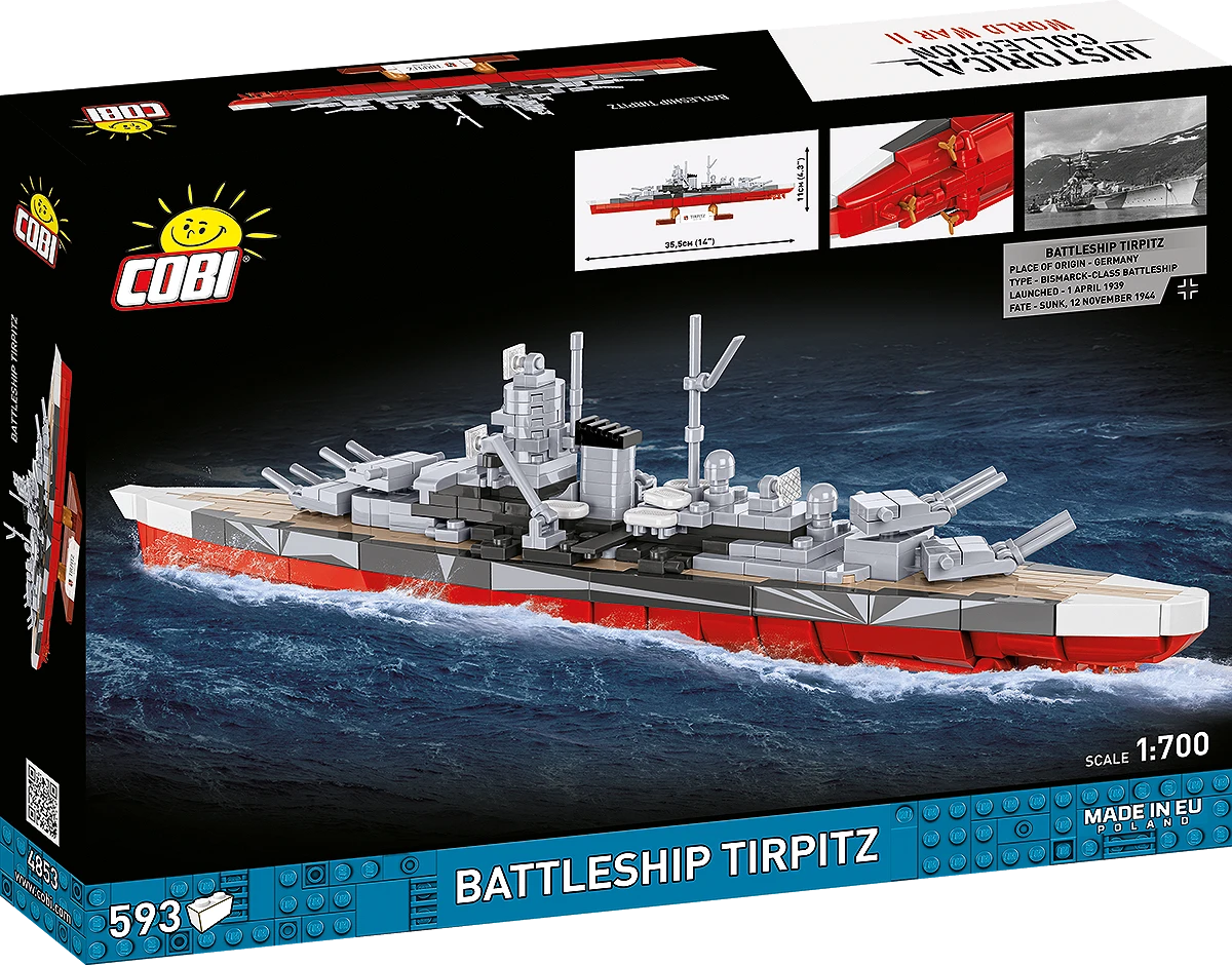 COBI 4853 - Battleship Tirpitz
