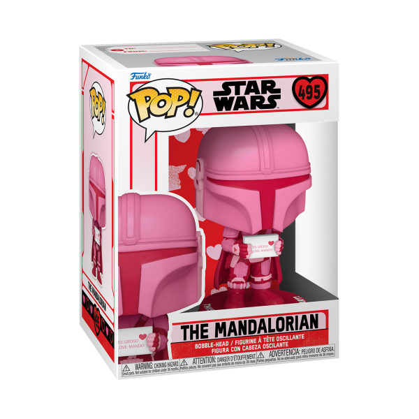 Funko Pop! #495 Star Wars Valentines - The Mandalorian