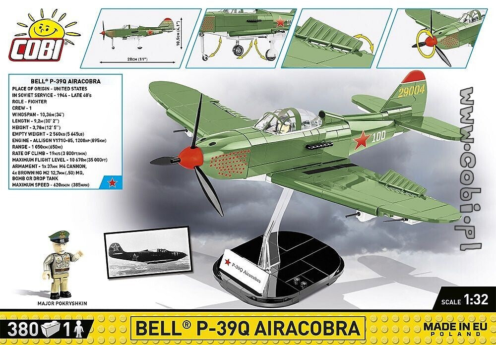 COBI 5747 - Bell P-39Q Airacobra
