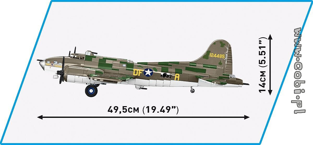 Cobi 5749 - Boeing B-17F Flying Fortress "Memphis Belle" - Executive Edition