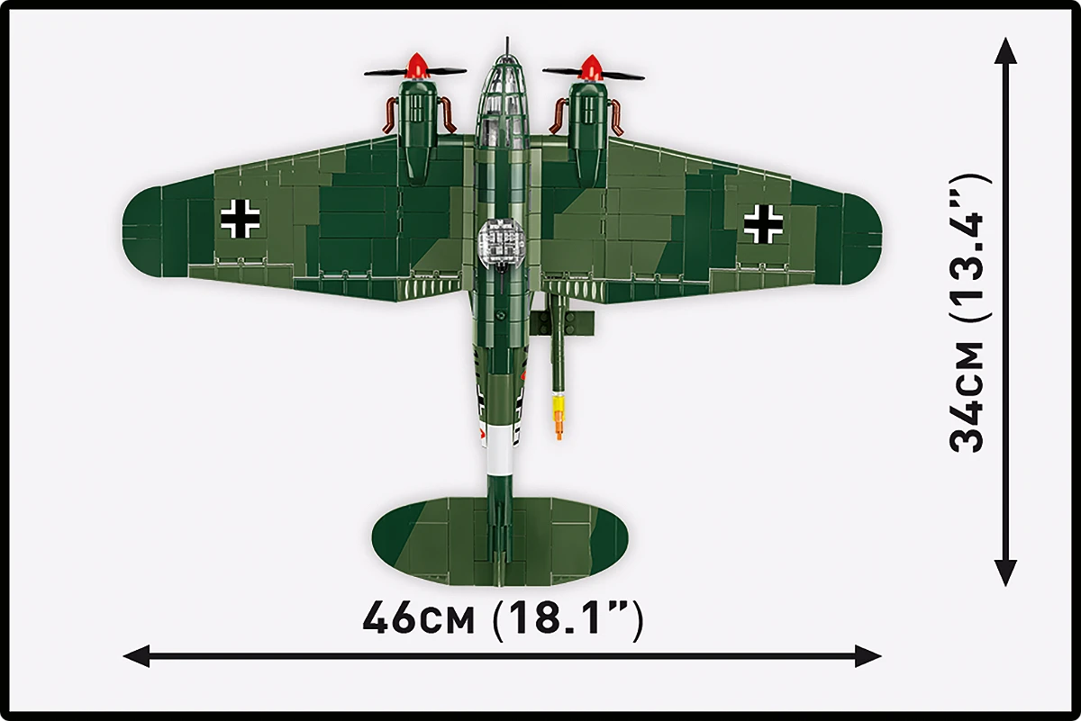 COBI 5771 - Heinkel HE 111 H-22 with V1 Flying Bomb - Executive Edition