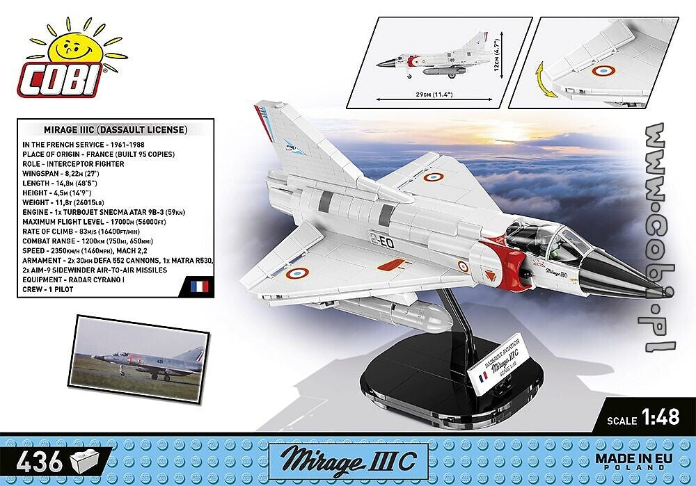 COBI 5826 - Mirage IIIC Cigognes