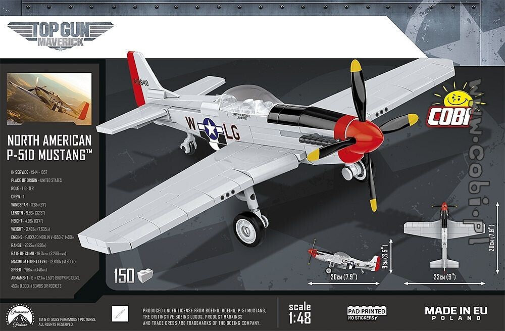 Cobi 5847 - Maverick Mustang P-51D