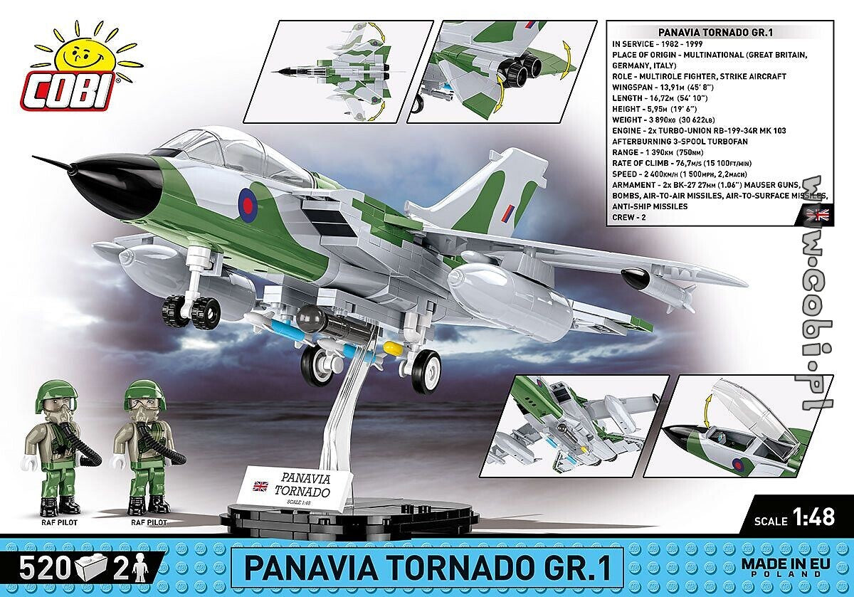 COBI 5852 - Panavia Tornado Gr.1 Royal Airforce