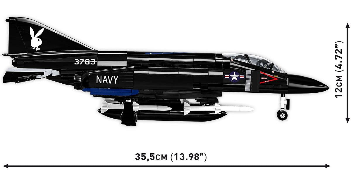 Cobi 5899 - F-4S Phantom II Black Bunny