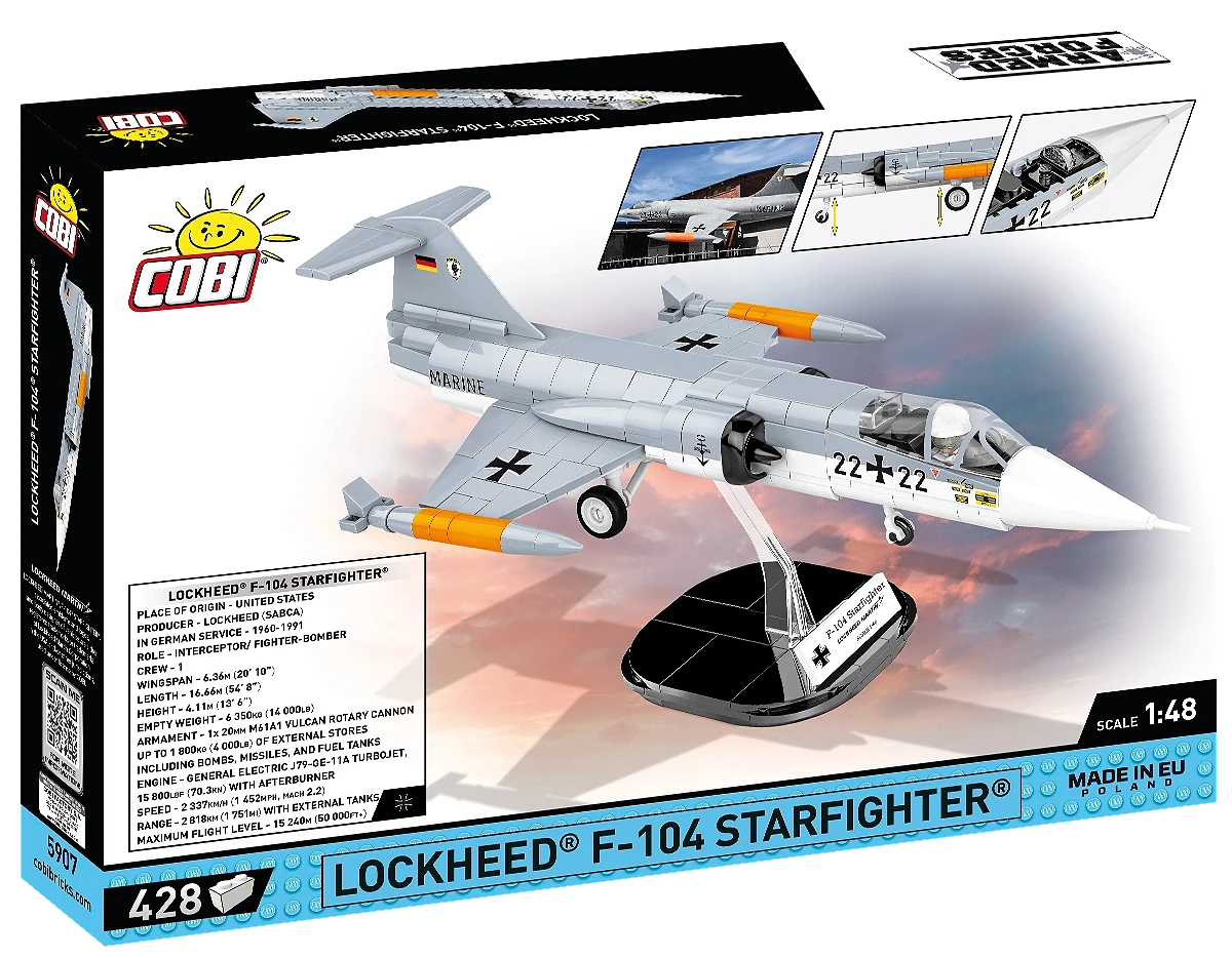 COBI 5907 -Lockheed F-104 Starfighter