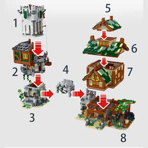 Mork 33001 - Mittelalterlicher Wachturm & Stall