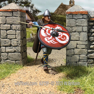 WBritain 62139 - "Geir" Wikinger verteidigt sich mit Schwert und Schild