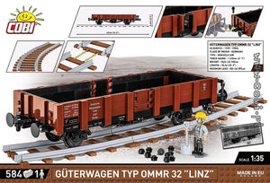 COBI 6285 - Güterwagen TYP OMMR 32 Linz