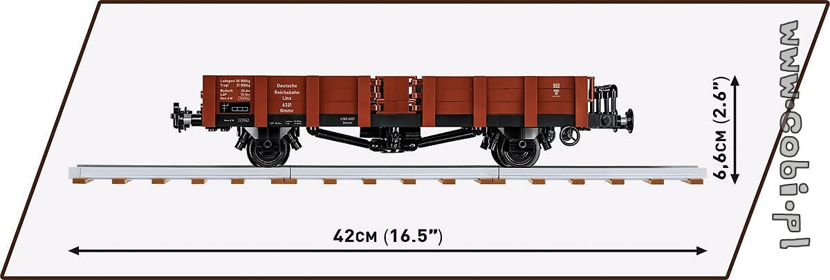 COBI 6285 - Güterwagen TYP OMMR 32 Linz