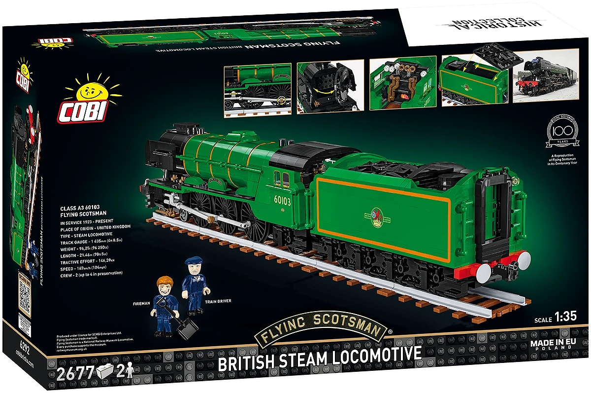Cobi 6292 - Flying Scotsman - British Steam Locomotive