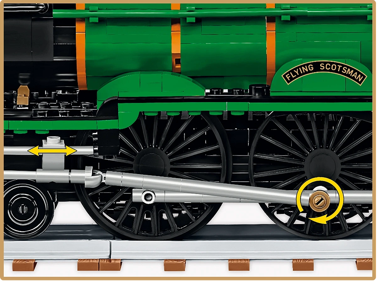 Cobi 6292 - Flying Scotsman - British Steam Locomotive