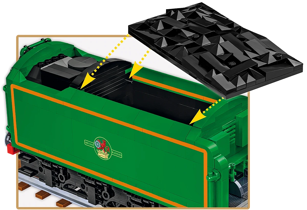 Cobi 6292 - Flying Scotsman - British Steam Locomotive