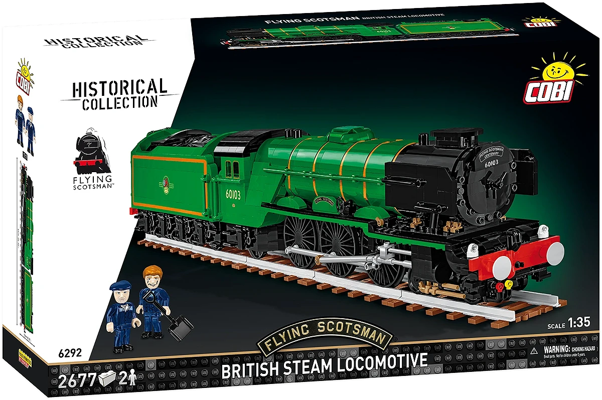 Cobi 6292 - Flying Scotsman - British Steam Locomotive