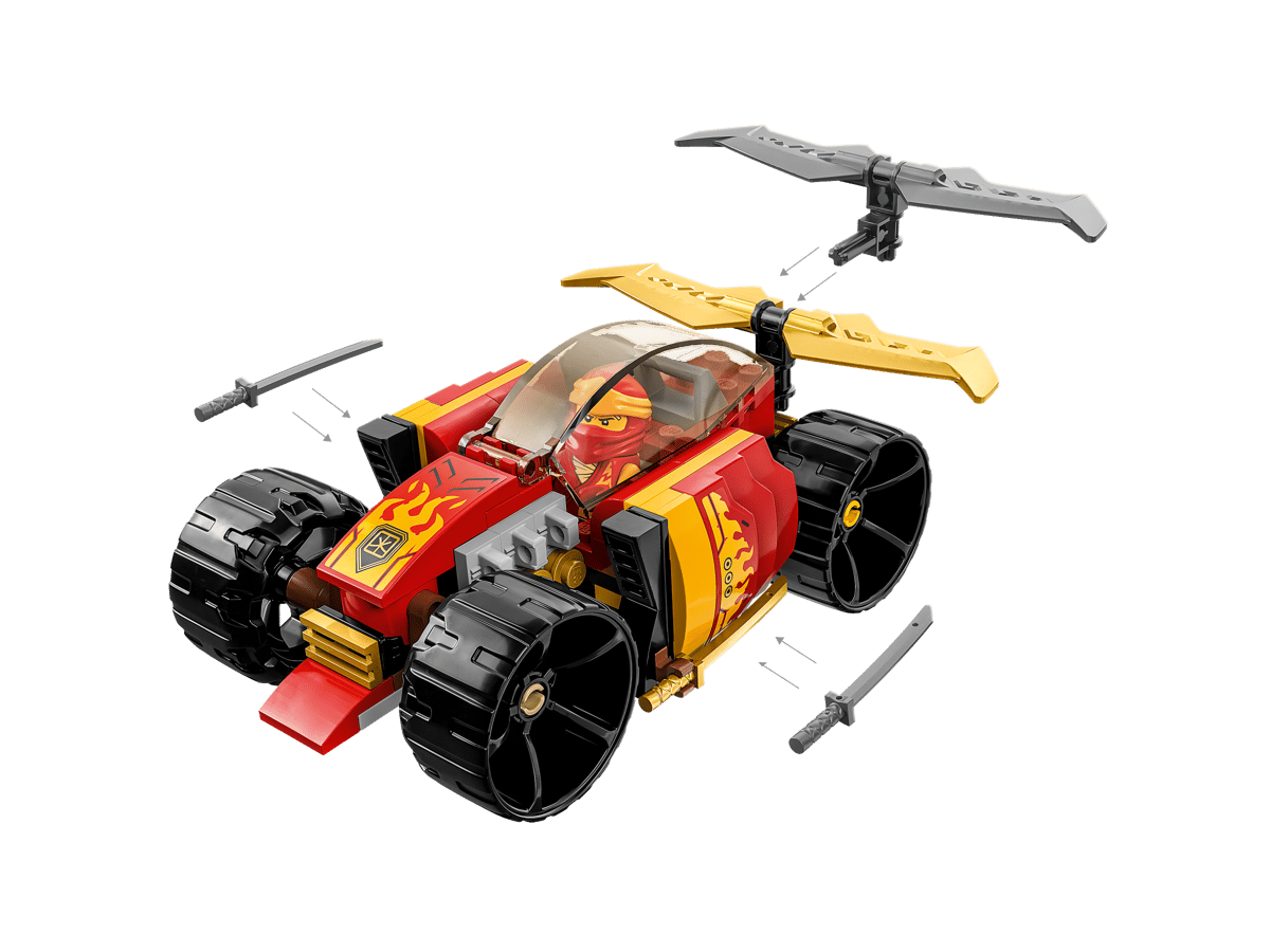 Lego 71780 - Kais Ninja-Rennwagen EVO