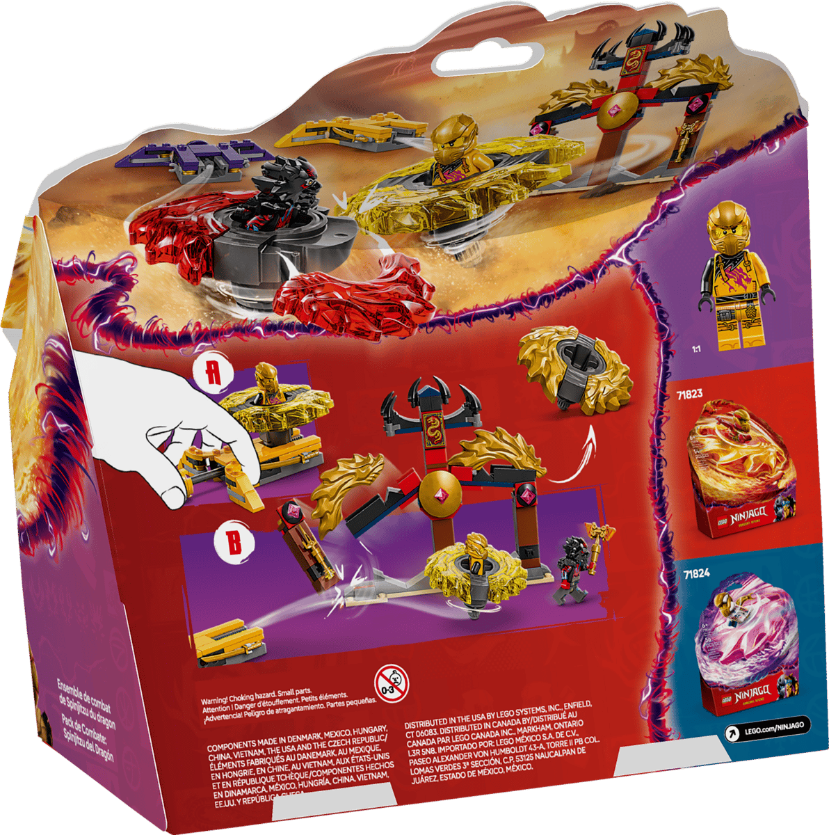 Lego 71826 - NINJAGO® Drachen-Spinjitzu Battle Pack