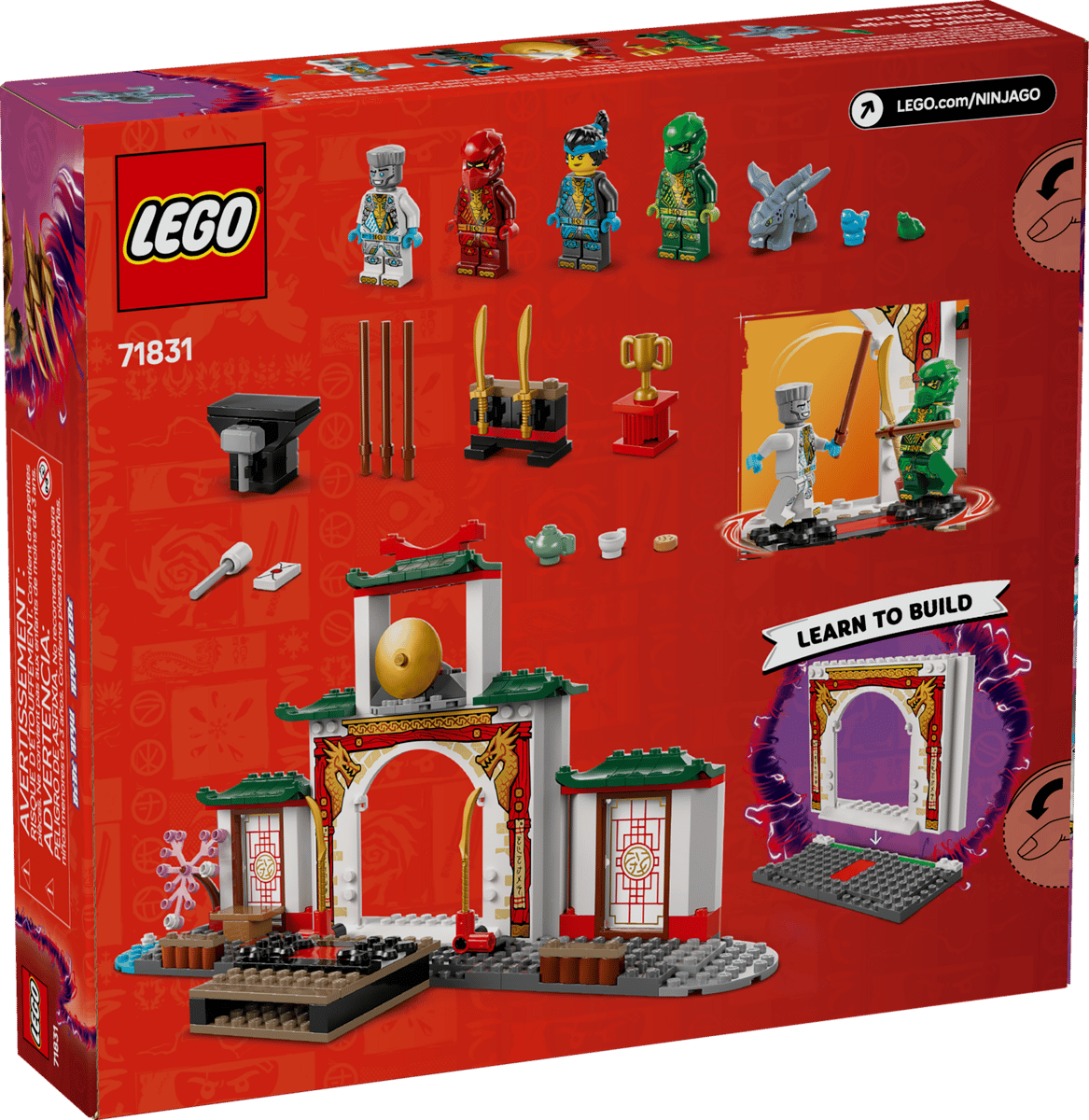 Lego 71831 - NINJAGO® Spinjitzu-Tempel der Ninja