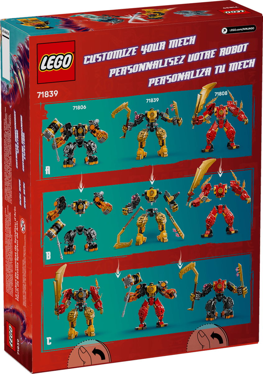 Lego 71839 - NINJAGO® Arins Spinjitzumech