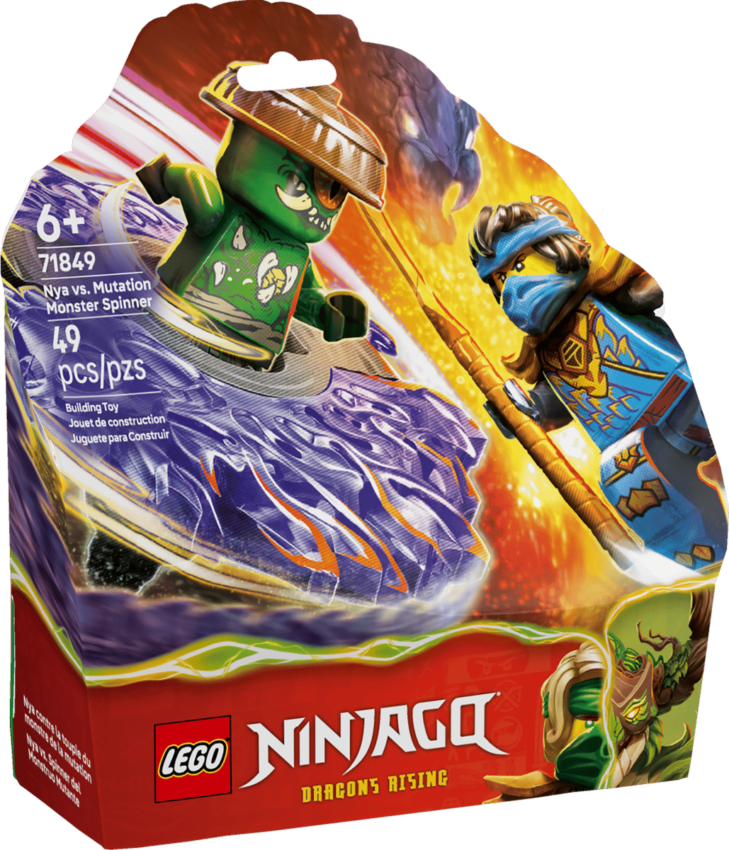 Lego 71849 - NINJAGO® Nya vs. Mutationsmonster-Spinner