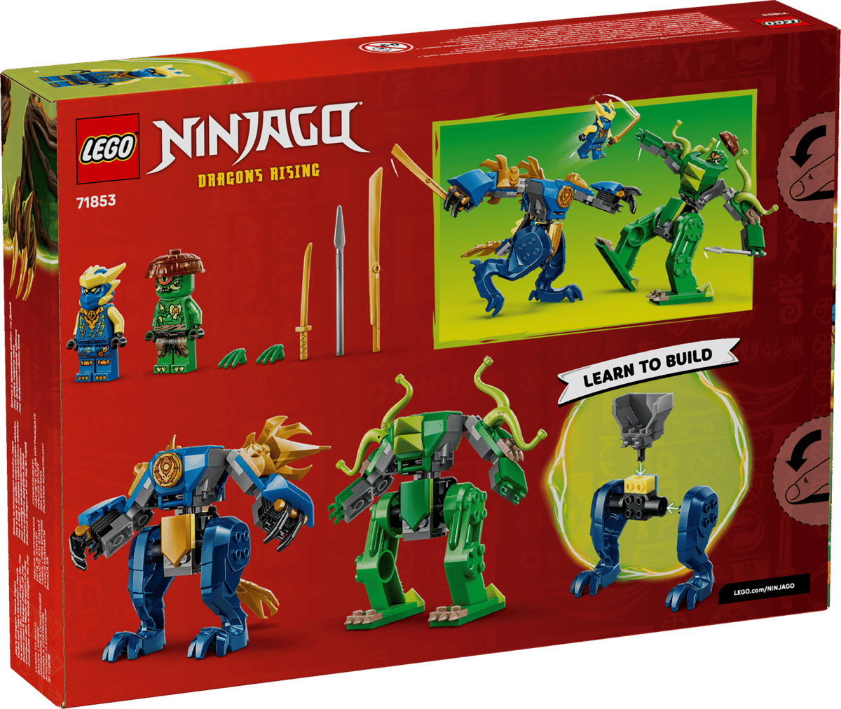 Lego 71853 - NINJAGO® Duell mit Jays Drachen-Mech