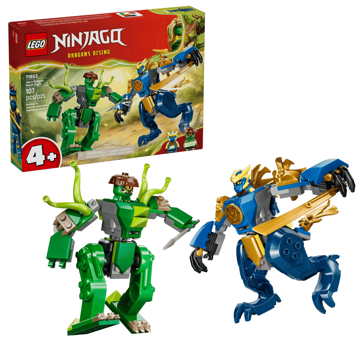 Lego 71853 - NINJAGO® Duell mit Jays Drachen-Mech