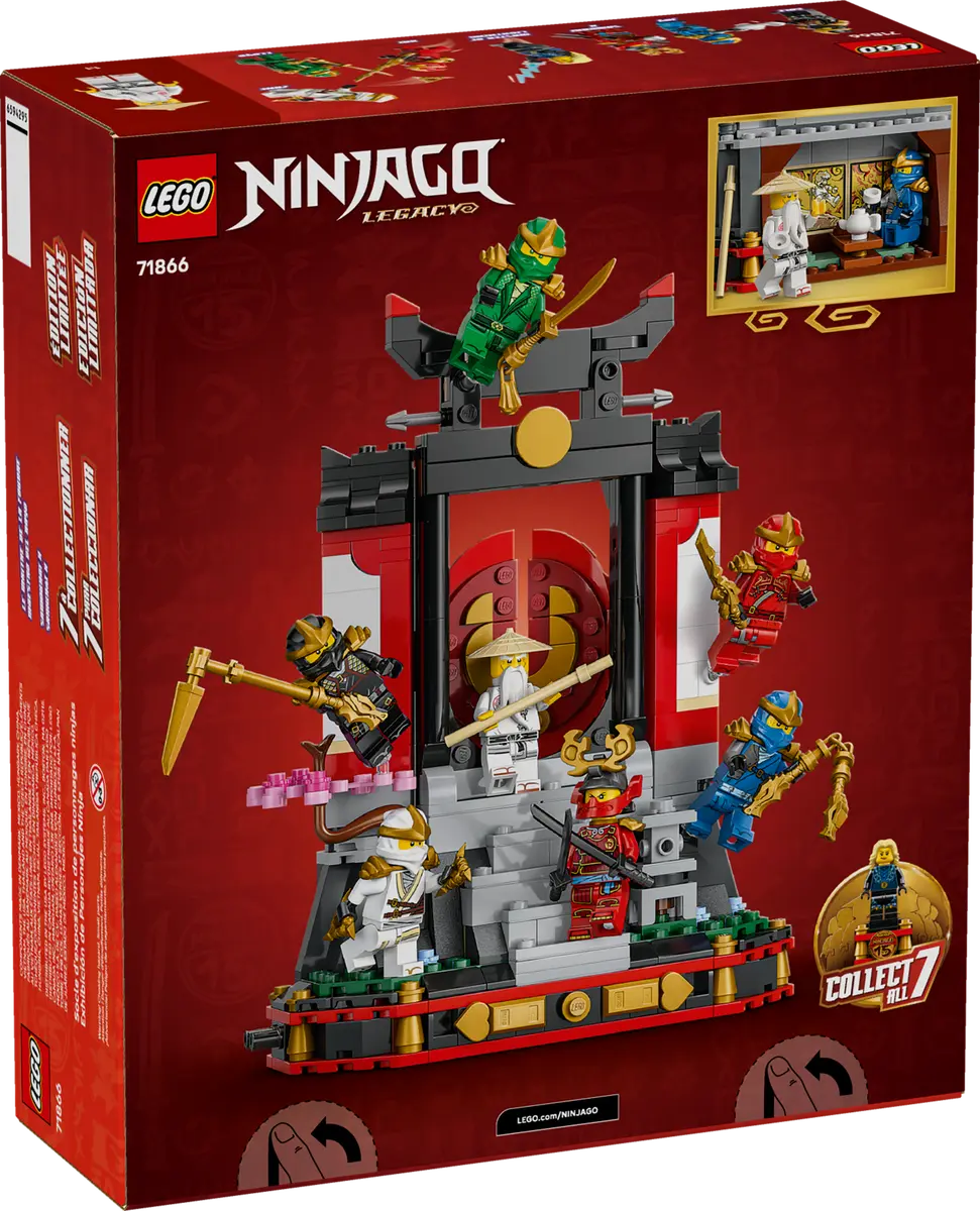 Lego 71866 - NINJAGO® 15-jähriges Jubiläum: Ninja-Charaktere zum Ausstellen