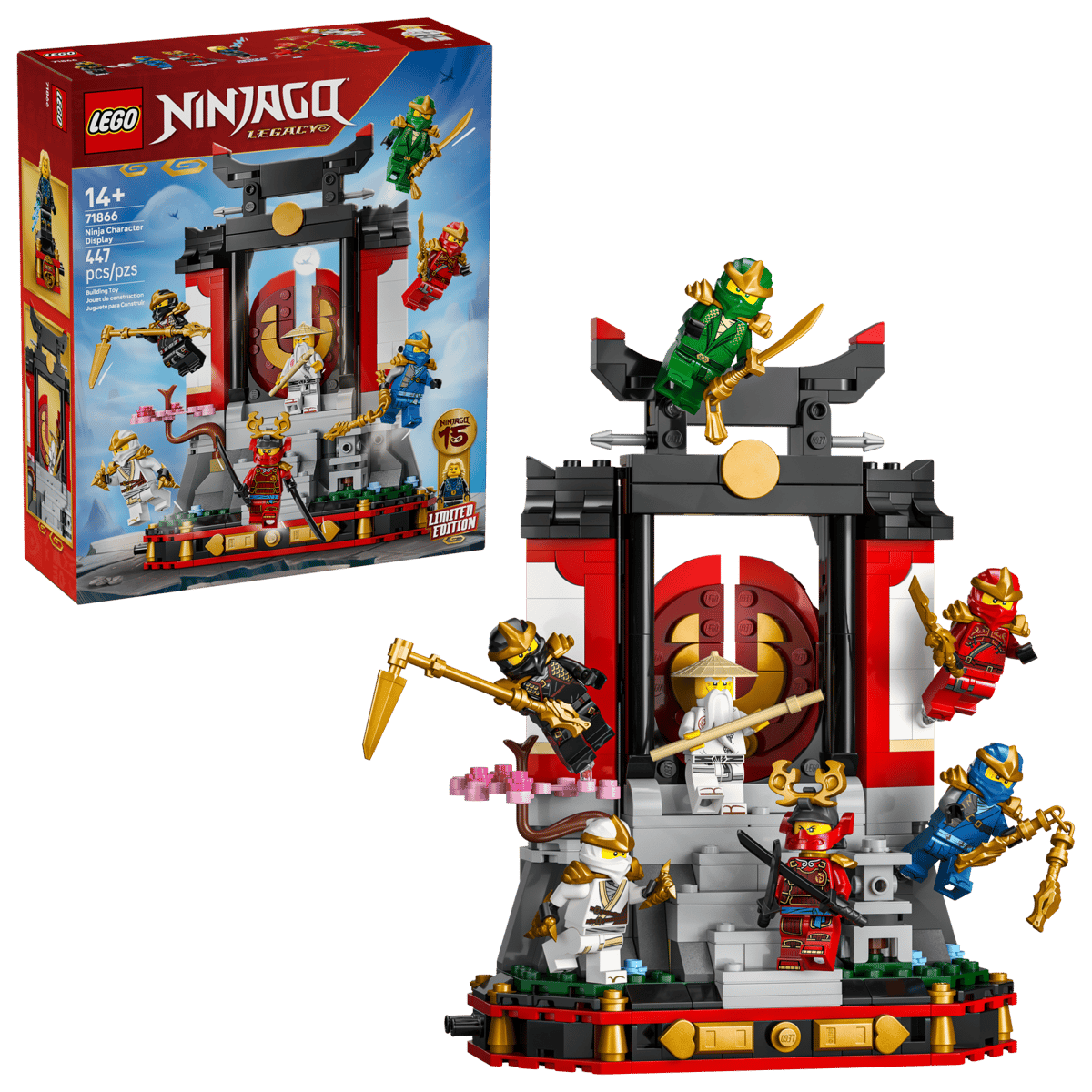 Lego 71866 - NINJAGO® 15-jähriges Jubiläum: Ninja-Charaktere zum Ausstellen