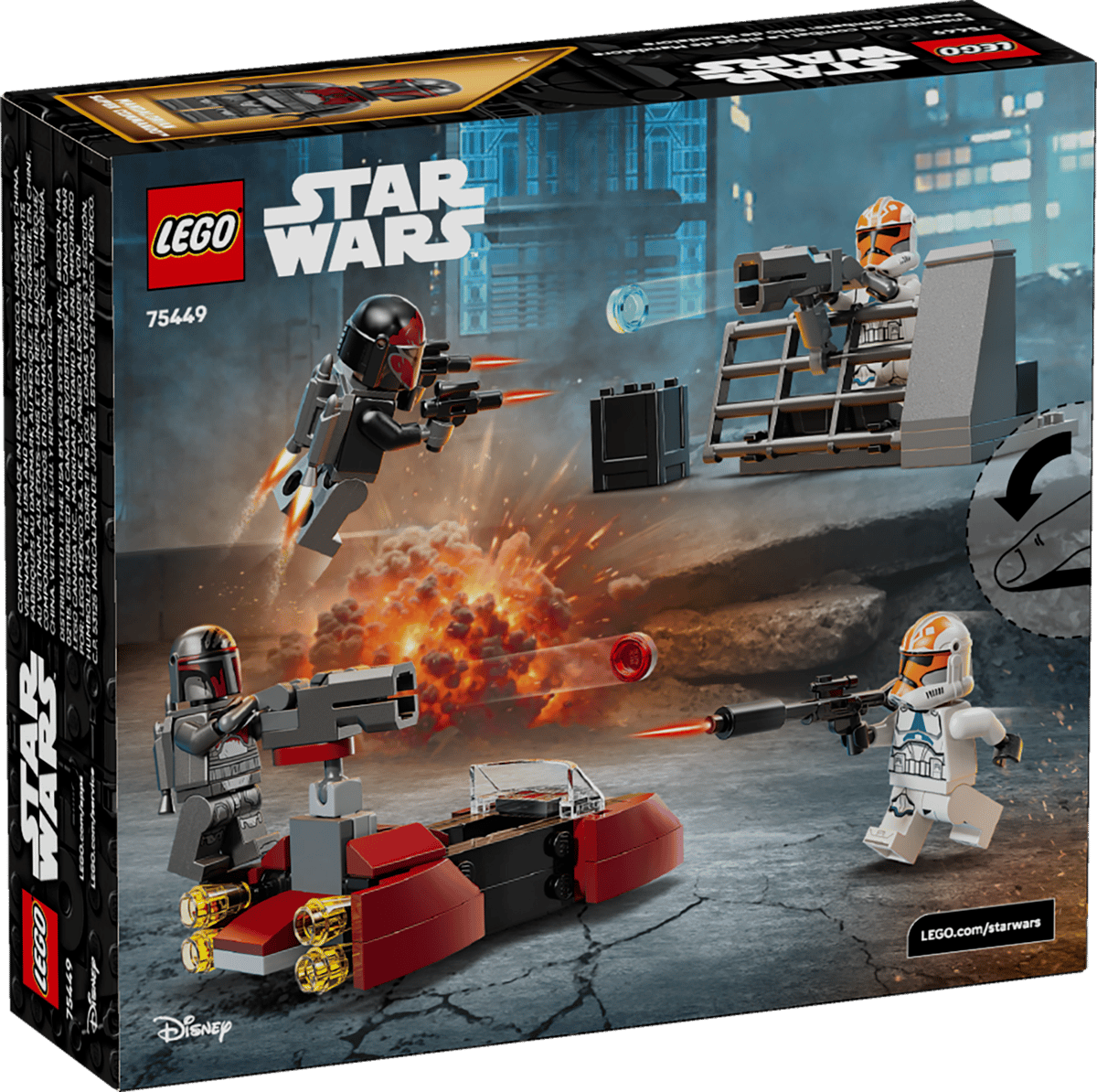 Lego 75449 - Belagerung von Mandalore Battle Pack