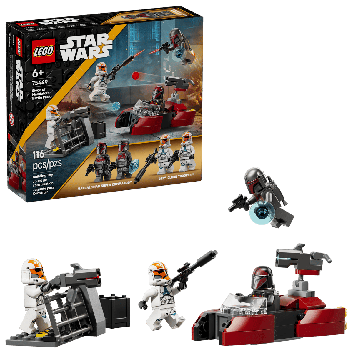 Lego 75449 - Belagerung von Mandalore Battle Pack