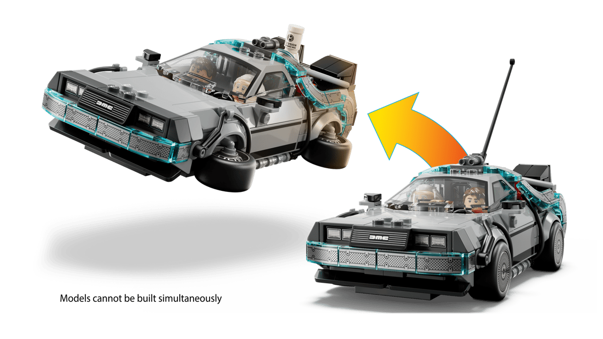 Lego 77256 - Zeitmaschine aus Zurück in die Zukunft
