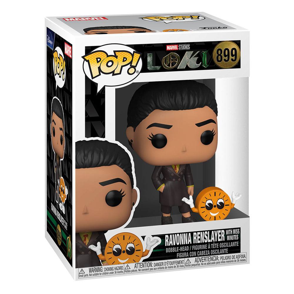 Funko Pop! #899 Loki - Ravonna Renslayer with Miss Minutes