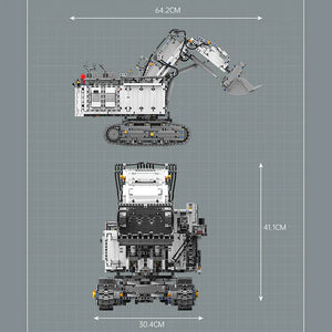 Mould King 17048 R 9800 Mining Excavator